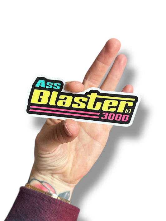 AssBlaster 3000 - Decal